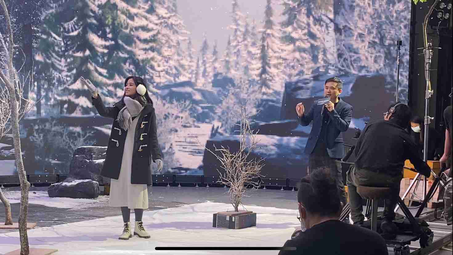 PA直营以ALED先进显屏技术，，与金马奖视觉特效团队“再现影像”携手合作打造LED虚拟摄影棚，，提供沉浸式表演体验，，，，并精简拍摄成本与时间