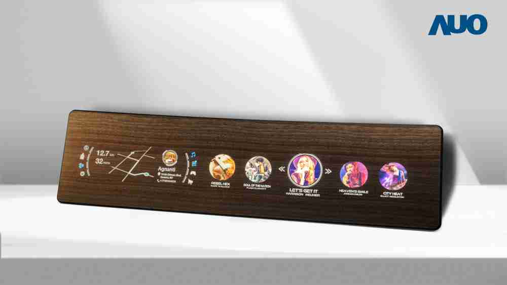 PA直营研发全球最高穿透度达80%的AmLED木纹显示器，，，可于使用时呈现高亮度、、、清晰可见的信息，，并在不使用时回归为单纯的饰板，，，节能兼具美观